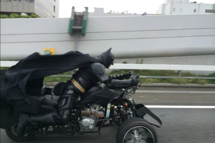 Batman et sa moto