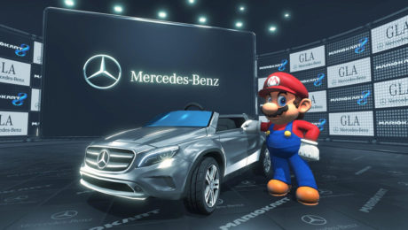 mario kart mercedes