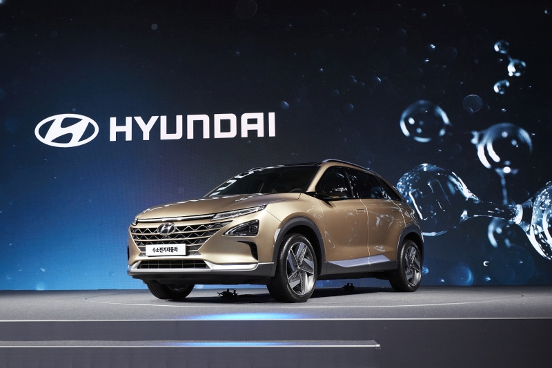 Hyundai véhicule hydrogène